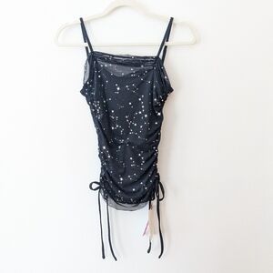 NWT Cider Mesh Constellation Top